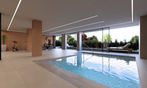 Edificio Ítaka piscina
